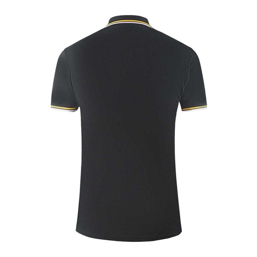 Aquascutum Unisex Adult Double Tipped Collar Logo Polo Shirt