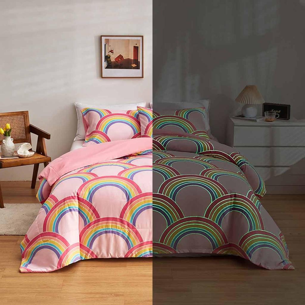 Polka Dots Duvet Cover Cute Kawaii Polka Dots Bedding Set Black and White Comforter Cover for Boys Girls Children Teens Bedroom Decor Minima