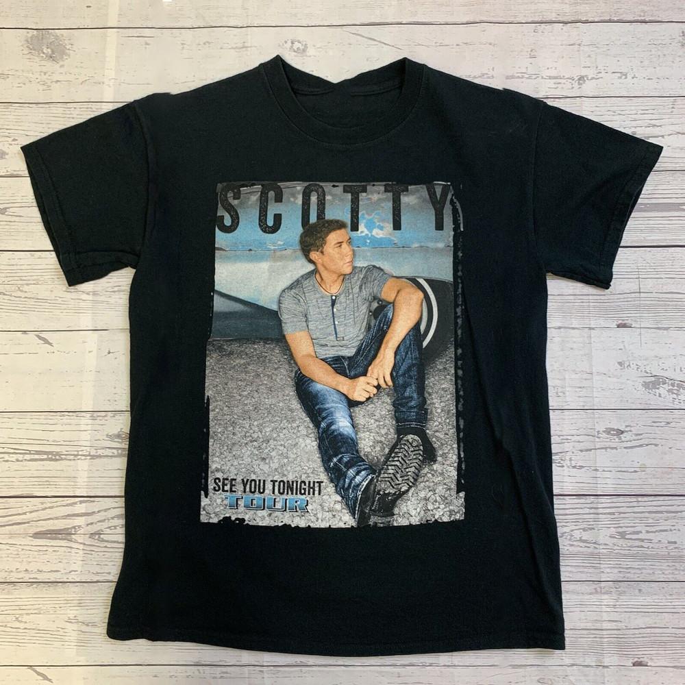 Scotty McCreery See You Tonight Tour Short Sleeve Unisex T-Shirt Full Size