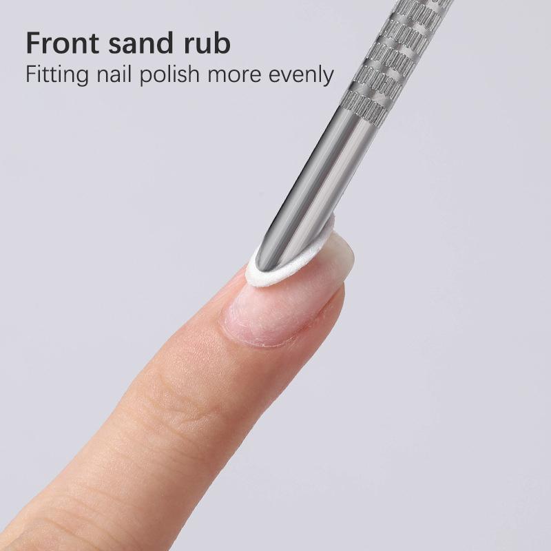 Mini Nail File With Adhesive Disposable Nail Equipment Accessories 100/180 Grit Nail Sanding Tablet Cuticle Pusher Manicure Tool