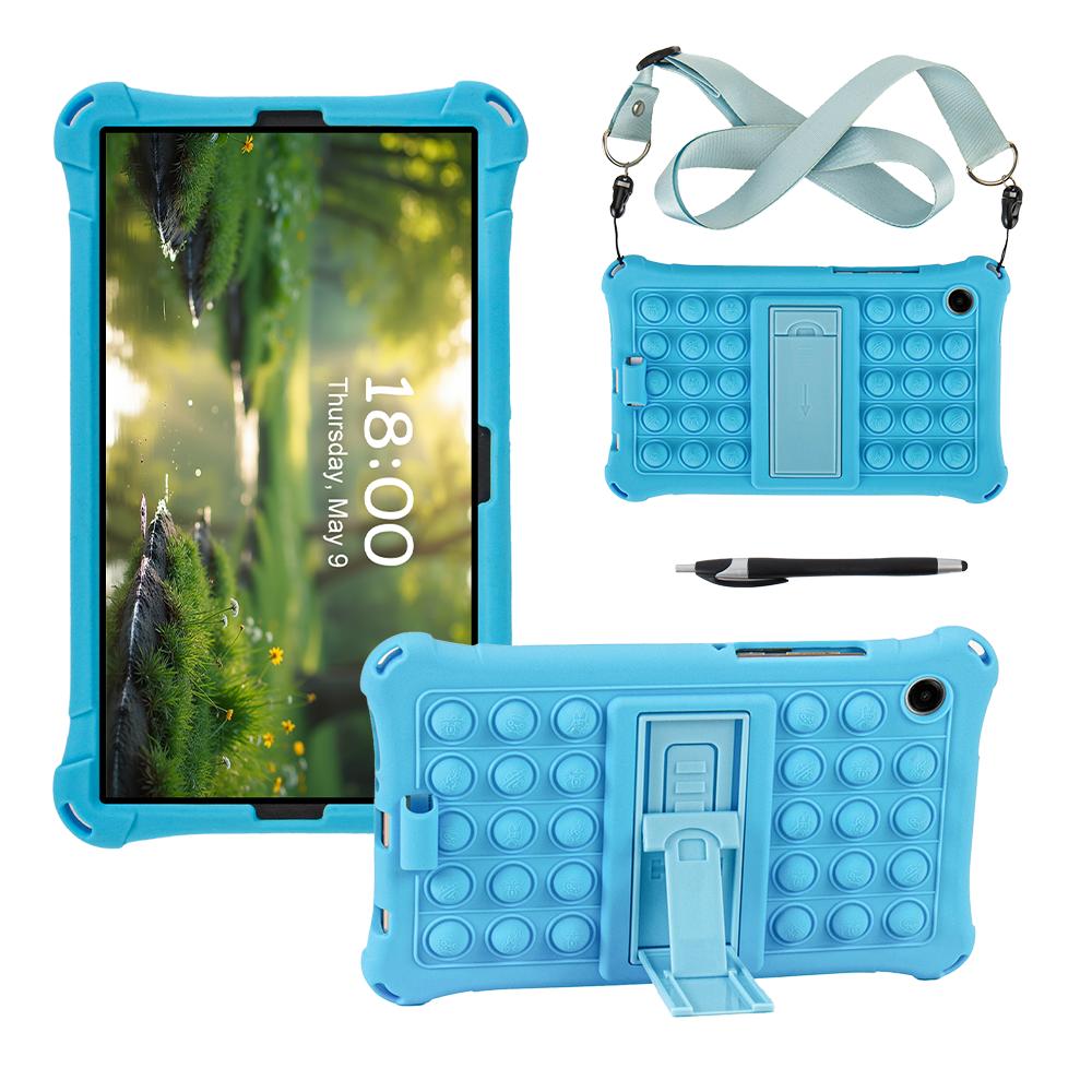 

Мягкий силиконовый детский чехол для Samsung Galaxy Tab A11 8.7 дюйма SM-X133 SM-X135 Чехол-подставка для планшета для Tab A9 8.7 X110 Funda Tab A9 8.7 inch