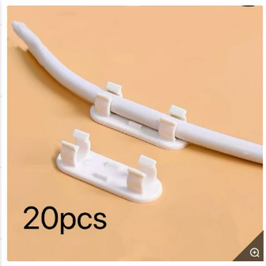 Selbstklebender Kabel-Organizer: Kabelfixierer ohne Bohren für Netzwerk-Routing