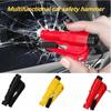 1PC Safety Hammer with Rescue Whistle, Car Escape Tool,2-in-1 Window Breaker Seatbelt Cutter, Compact Emergency Escape Tool for Car