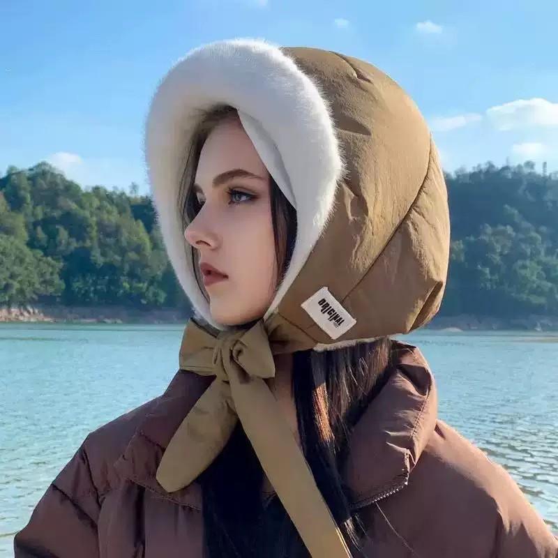 Warm Winter Beanie Hat Women Men Thick Fleece Lined Windproof Ear Protection Ski Flying Cap