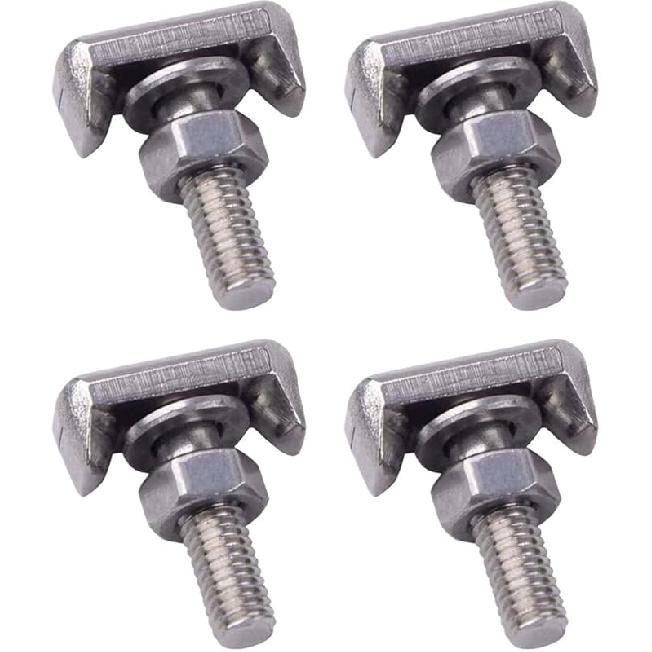 OEM Battery Terminal Bolts Kit - T-Shaped Battery Bolts with Cable Extender (4PCS)