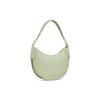 Charles & Keith Leaf Bag Crescent Bag PU Shoulder Bag Medium Women bags Matcha-Green CK2-40782578