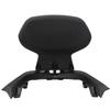 Motorcycle Rear Passenger Backrest Aluminum Alloy Rear Seat Backrest Cushion Pad with Bracket for Xmax300 2023 2024