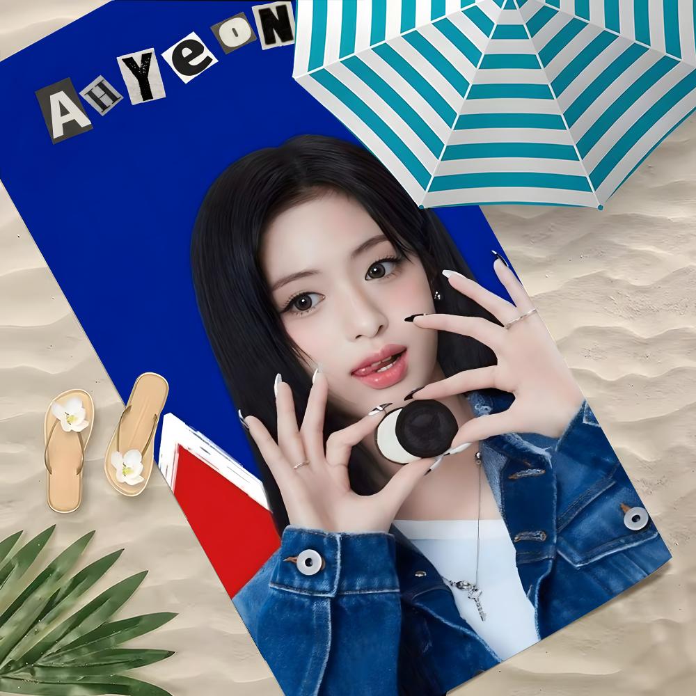 Singer AHYEON Towel Polyester Beach Towel Quick Dry Sand Free Bath Towel for Summer Pool Travel Vacation