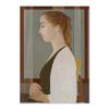 Poster Astratti Ragazza Retrò Stampe Galleria Pittura su Tela Interno Arte Murale Nordico Immagini Per Soggiorno Decorazione Casa