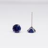 925 Sterling Silver Zircon Birthstone Earrings for Women – Simple Crystal Design