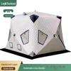 Portable Cotton-Padded Winter Camping Tent - Thickened, Warm, Windproof, and Cold-Proof