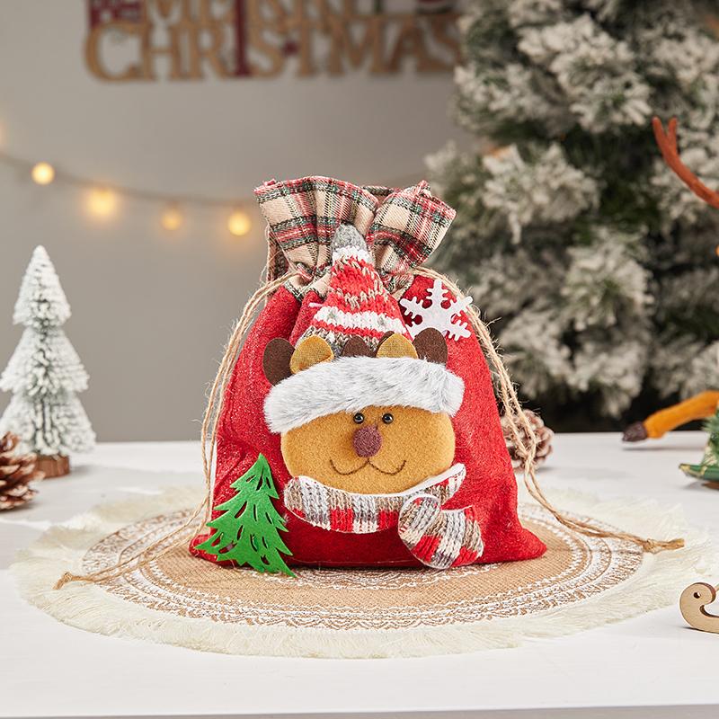 Christmas Gift Bag Christmas Eve Portable Apple Bag Candy Bag Safe Fruit Packaging Box Small Gift Bag