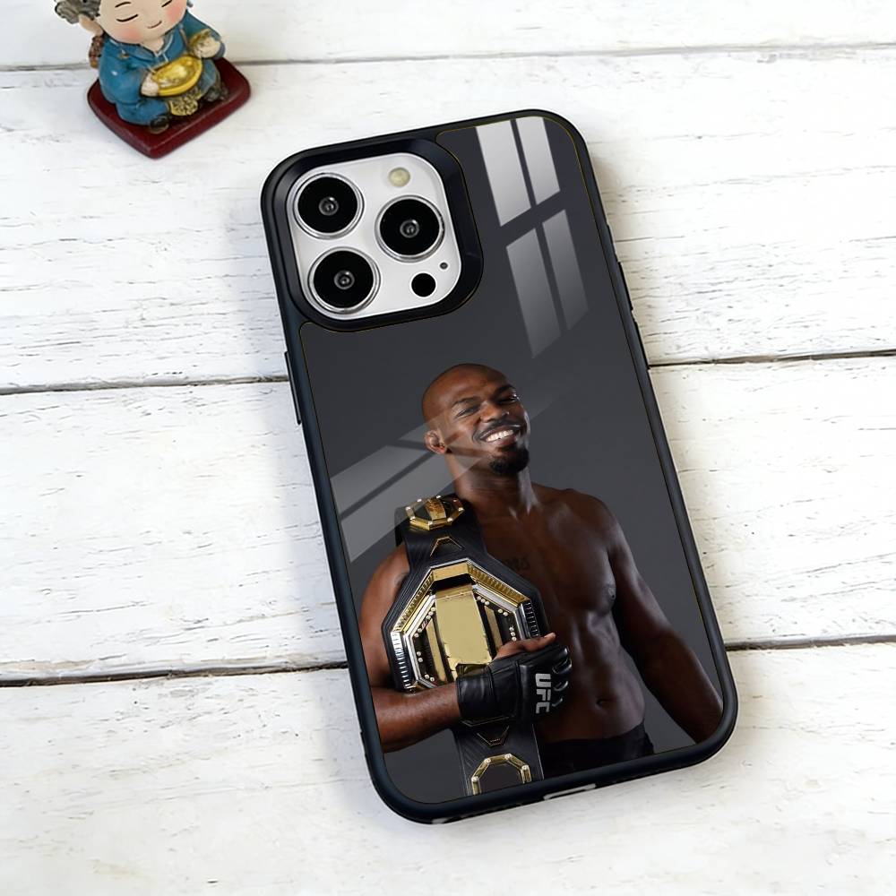 Boxing J-Jon J-Jones Bones Phone Case For iPhone17,16,15,14,13,12,11 Plus,Pro Magnetic For Magsafe Wireless Charging