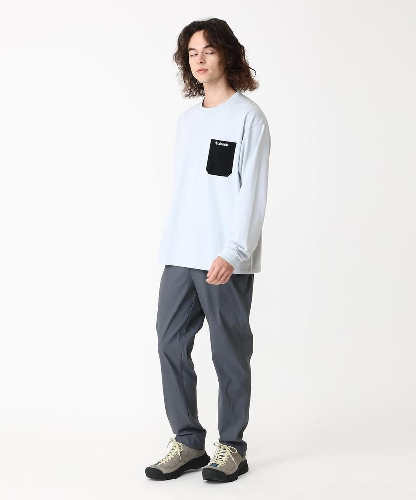 Young Street Long Sleeve Crew PM0898 M Bright Olive [Columbia] Men's