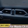 För Mazda CX-5 CX5 CX 5 2017 2018 Bilinstrumentbräda Luftventil Trim Kåpa Utlopp Ram Ram Garnering Gjutning Surround