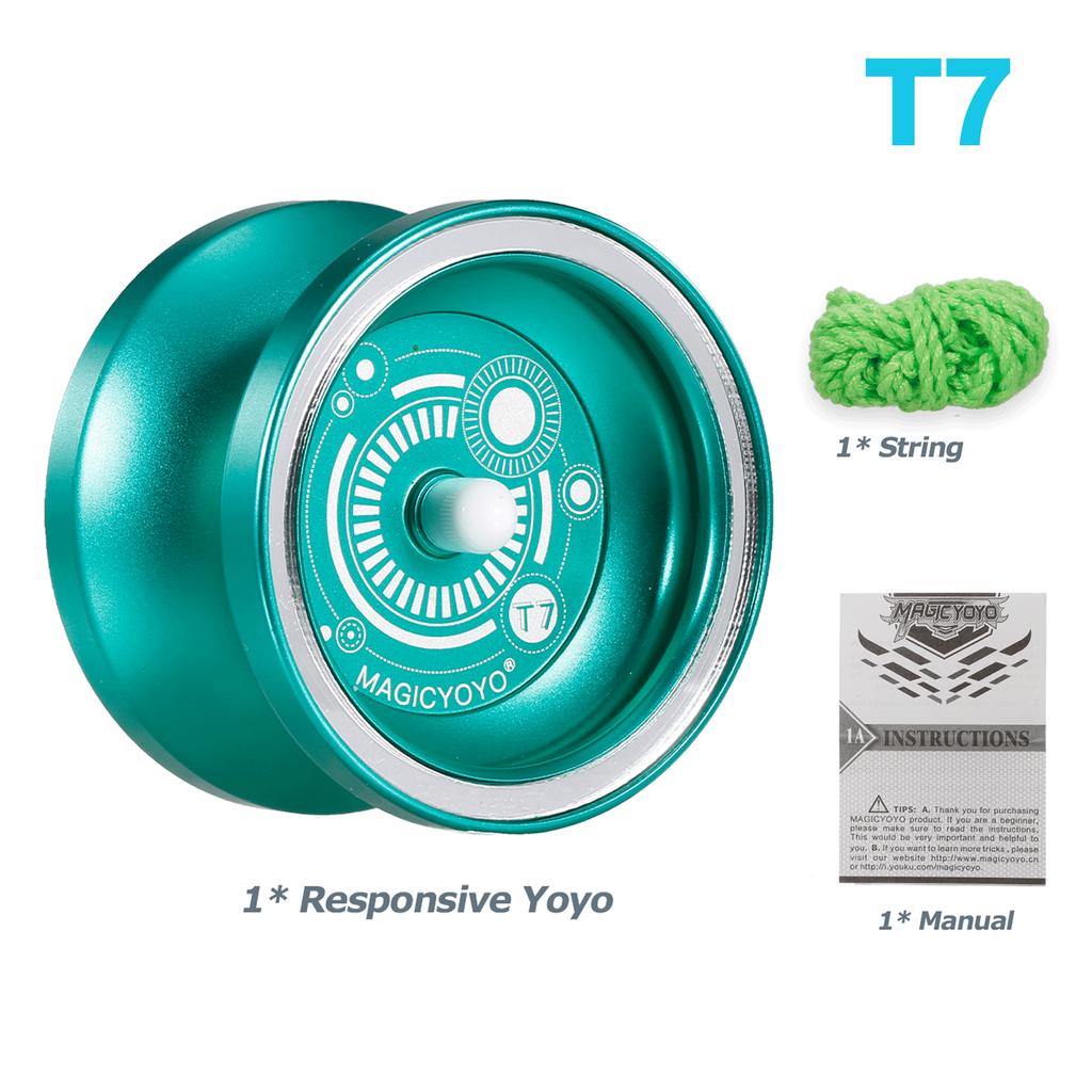 MAGICYOYO Y01/Y03/T7/D3 Professional Yoyo Alloy Unresponsive Yoyo  stainless KK bearing Yoyo Children Boys Toys classic toy