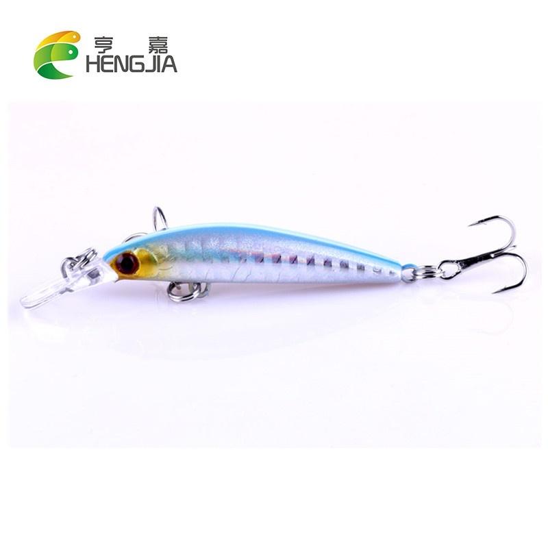 4 szt. HENGJIA 7cm 3.8g Mini Minnow przynęty na pstrąga okoń realistyczne bioniczne woblery haczyk wędkarski