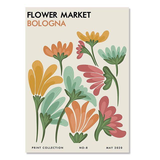 

Постер Матисса Yayoi Kusama, постеры и принты, холст, цветочный рынок, настенные художественные фотографии для гостиной, декор в стиле бохо 21cm×30cm NoFrame