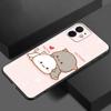 Funny Cartoon Cat Phone Case For Apple iPhone 13 12 Mini 11 Pro XS Max X XR 8 7 6S 6 Plus SE 2020 5S 5 Soft TPU Black Cover