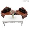 1/12 European Style Sofa Model Simulation Living Room Furniture Dollhouse Decoration Miniature Dolls House Accessories