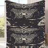 1pc Beautiful Butterfly Pattern Blanket, Soft Warm Throw Blanket Nap Blanket For Couch Sofa Office Bed Camping Travel