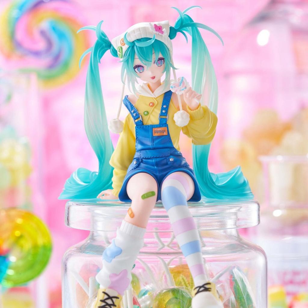 16CM Hatsune Miku Figure Anime Noodle Stopper Proportional Humanoid lolly Virtual Anchor Model Toy Kawaii Girl Action Figures