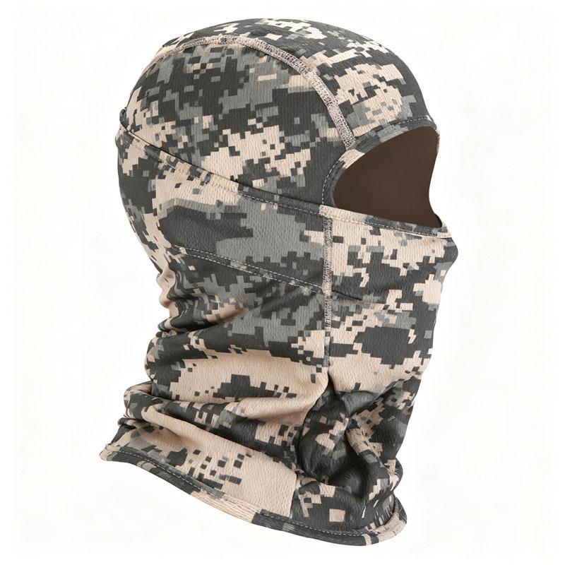 Camo Cycling Mask & Summer Headband: Sun Protection Neck Gaiter for Men & Women