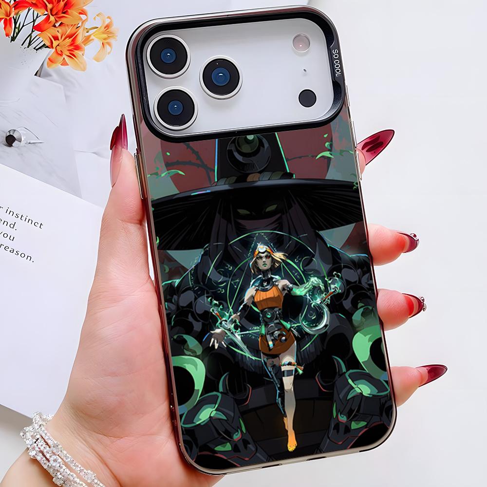 H-Hades Ii Game Phone Case For IPhone 17 Pro Max 16 Pro Max 15 14 13 11 12 Mini Xs X Xr 7 8 Plus Se Color Silver Cover