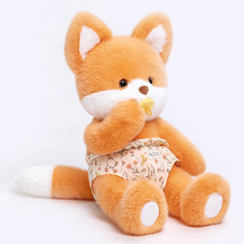Goodnight Series Bear Rabbit Fox Elephant Plush Toys Animal Stuffed Doll Gift