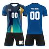 Personlig skjortesett for menn jenter med navnenummer Spesialtilpassede fotballdrakter for gutter treningsdress