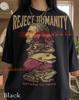 Reject Humanity Return To Frog Human Evolution Comfort Colors® Tshirt, Amphibian Lover Funny Meme Cool Toad Vintage Humor Tee