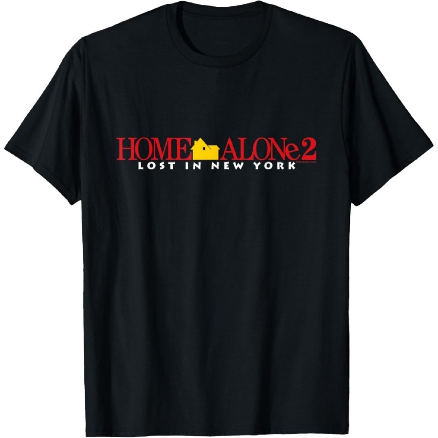 Home Alone 2 Lost in New York Official Movie Logo T-Shirt S
