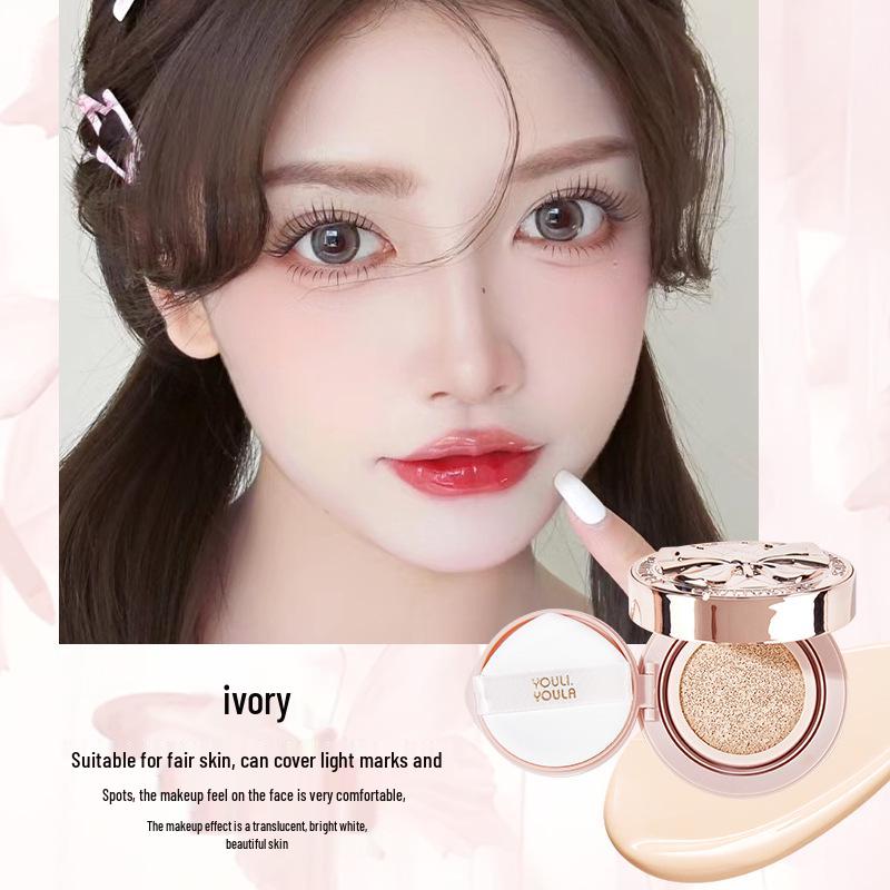 

Yuli Yula Водостойкий и легкий консилер-кушон BB-крем: Стойкий, Дышащий, Не скатывающийся, Не отпечатывающийся.