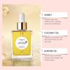 HOEGOA Honey Nourishing Hair Oil Scalp Care Essence nourishes the scalp, absorbs nutrients, and smoothes hair.