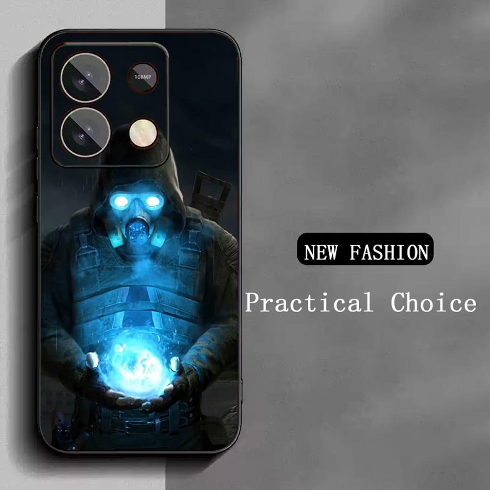 Game Stalker 2 hot pattern design Phone Case For Redmi Note 14 13 12 11 Pro Plus S 5G 14C A3 Soft Black Phone Cover