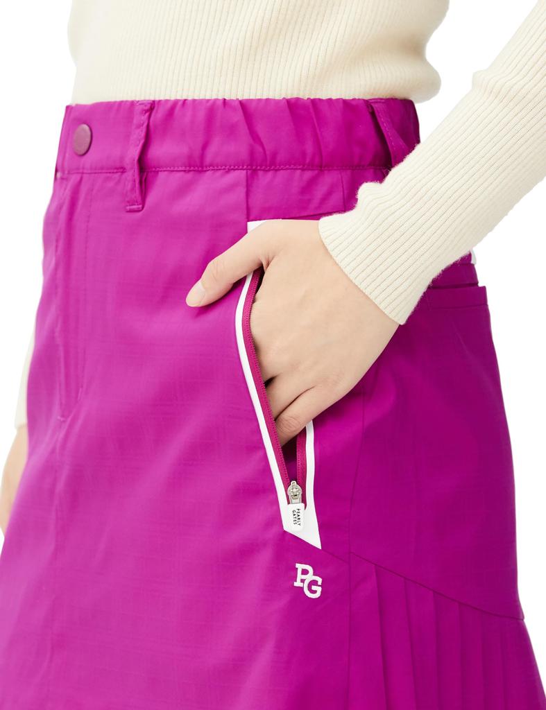 skirt heat electrostatic Golf 0 [Pearly Gates] Women's water-repellent (plaid pattern, retention, windproof, function) / / 055-3234008 090_Pink [S]
