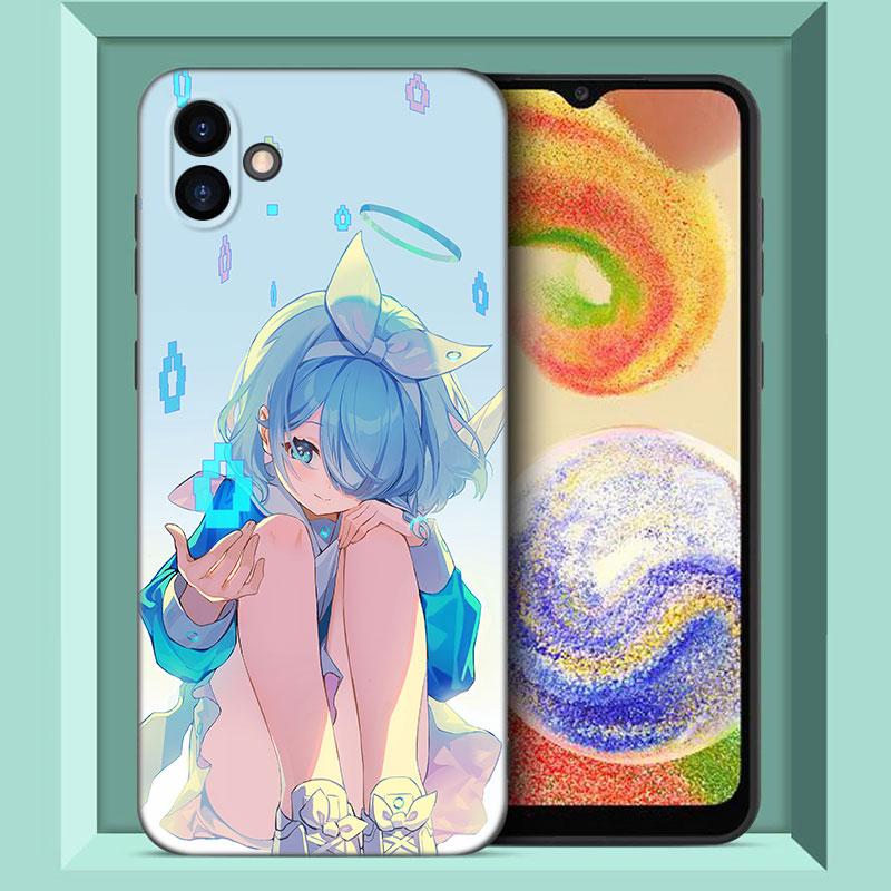 Blue Archive Game Phone Case For Samsung Galaxy A01 A03 Core A04 E A02 A05 A10 A20 A21 A30 A50 S A6 A8 Plus A7 2018 Black Cover