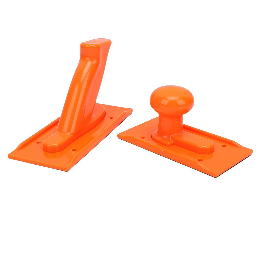 2Pcs Woodworking Push Block Plastic Carpenter Safety Tool for Table Saw Router Jointer Shaper Bandsaw Router Orange