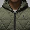 Jordan Sport Therma-FIT Comfortable Hooded Zip-Up Long Sleeve Jacket Men Jackets Olive-Green FZ3163-222