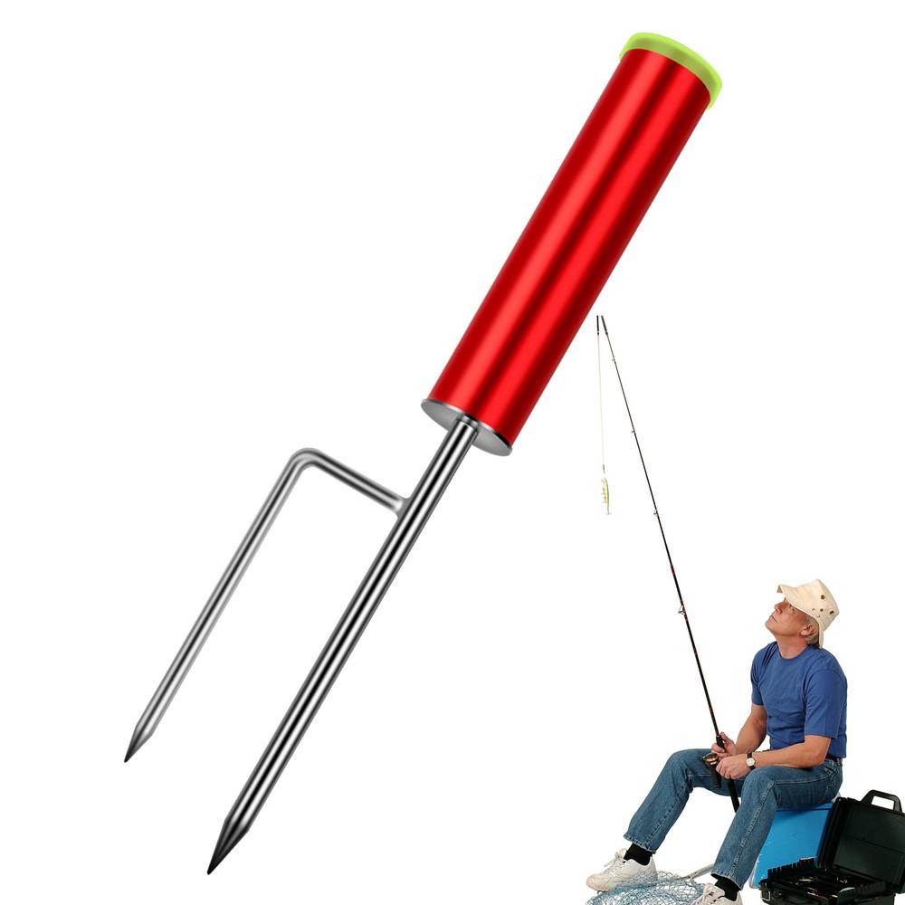 Držáky zemních tyčí pro rybolov Držák rybářských prutů Zápich do země Zemní podpora Stojan na rybářské pruty Přenosný Držák mořských prutů