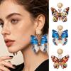 Water Droplet Pendant Pendant Earrings Personality Animal Earrings Butterfly Earrings  Jewelry Gift