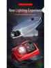 USB Rechargeable LED Headlamp: Portable, Strong Light, Sensing for Outdoor Running, Fishing, Adventure