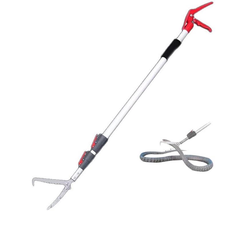 Lilang Extendable Anti-Bite Snake Catcher Tongs