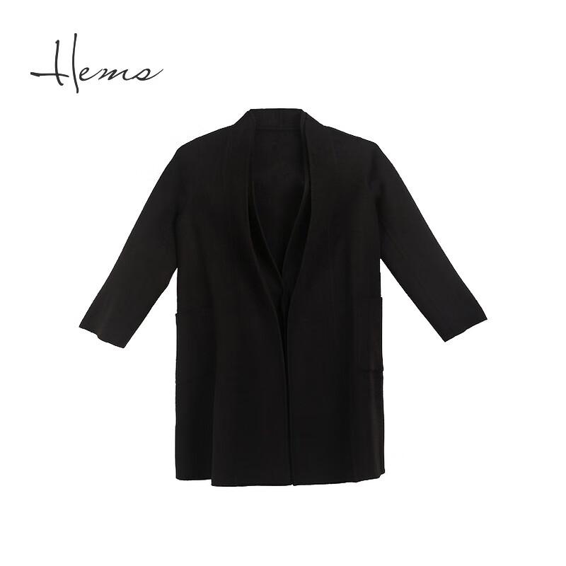 

Haier Mans Женское пальто средней длины из смесовой шерсти XL