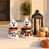Plush Ghost Ornaments for Home Halloween Faceless Ornament, Cute Cloth Fabric Ghosts Table Holiday Gifts Friends And Family Decoration,