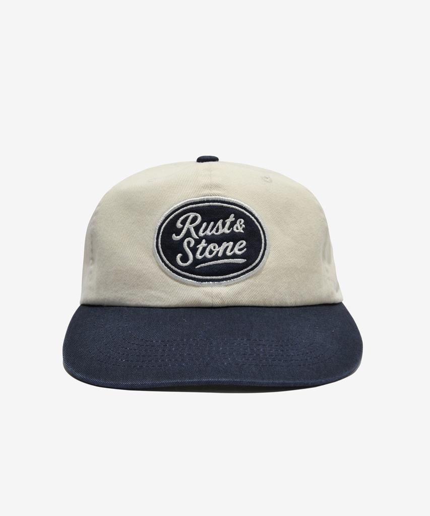 Leoseuteuaenseuton Emblem Classical Ball Cap Ivory/Navy
