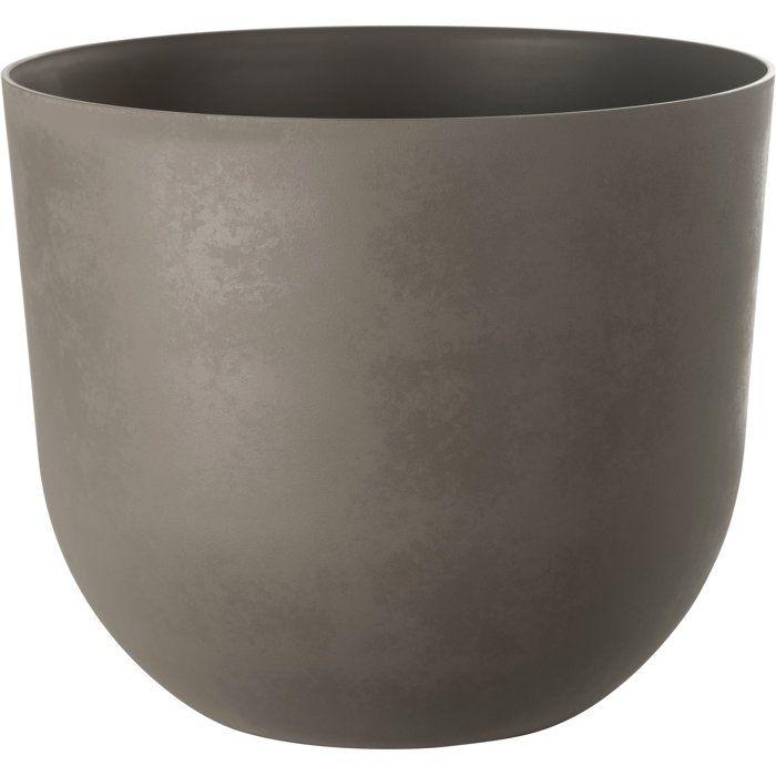 Pot de fleurs rond - GARDEN ID - Swing Rond - Ø 40 - 30 L - H 32 cm - Tourbe