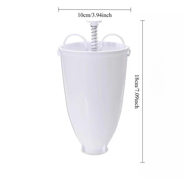 Donut Maker Donut Mould Easy Fast Manual Waffle Dispenser Doughnut Machine  Waffle Plastic Lightweight Deep Fry