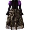 Kids Halloween Witch Costume Set for Role Play