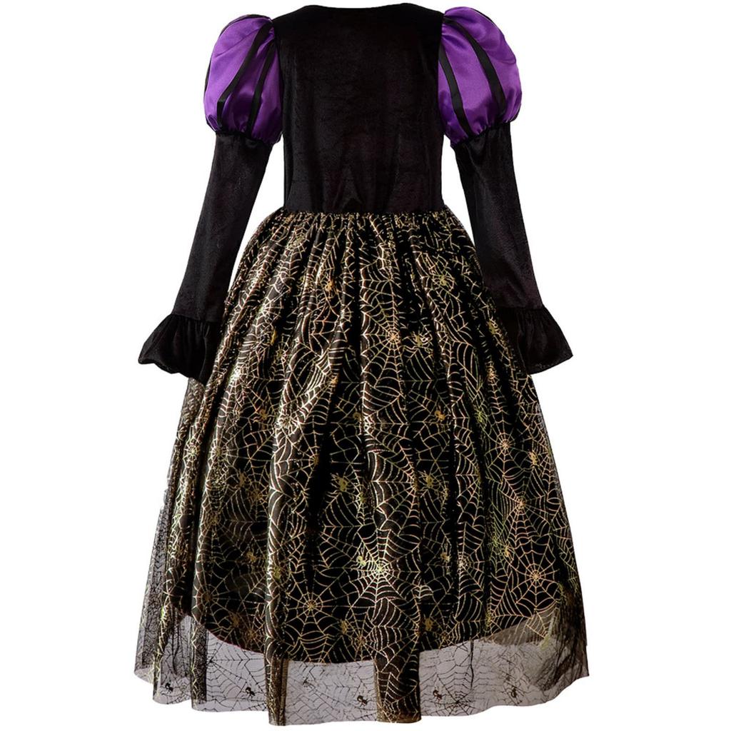 Kids Halloween Witch Costume Set for Role Play